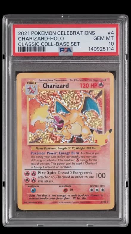 Charizard — Celebrations Classic Collection